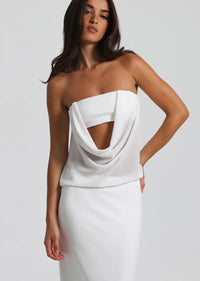 Hire NATALIE ROLT Tayte Dress in White