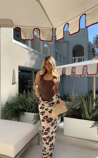 Hire BENNI Jade Piper Maxi Dress in Coco Blossom