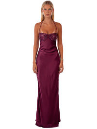 Hire I AM DELILAH. Jade Maxi in Berry Red