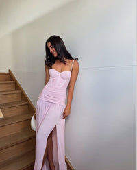 Hire MANNING CARTELL Double Time Pleat Dress in Hydrangea Pink