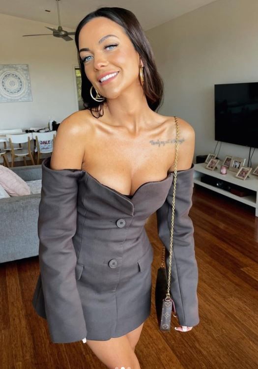 Hire SIR THE LABEL Sandrine Tailored Mini Dress in Chocolate Brown SMALL MAKE