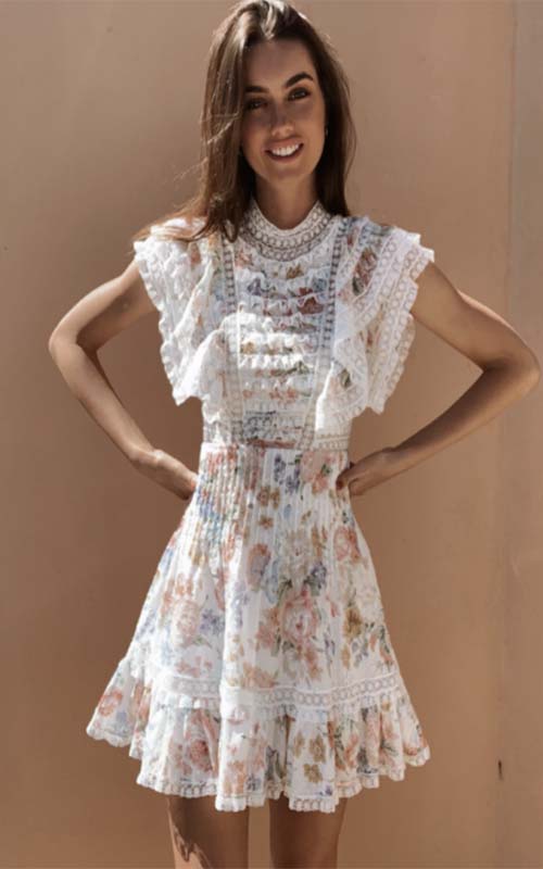 Zimmermann sales bowie dress