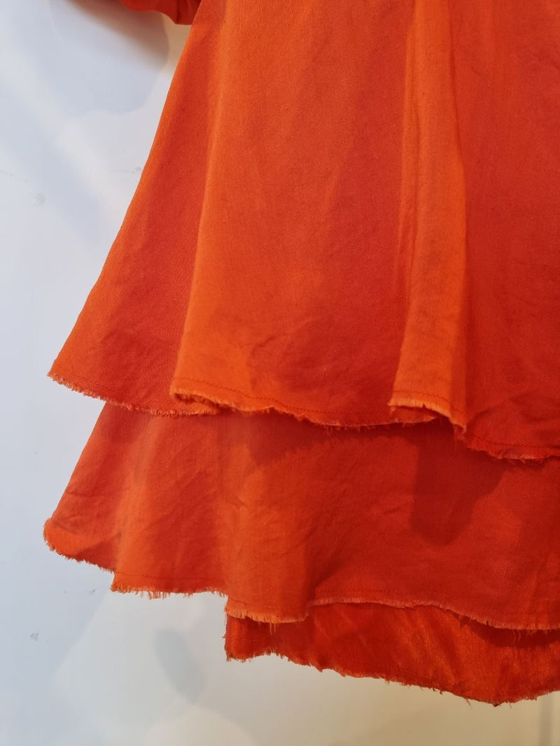 Hire AJE Gracious Cut Out Dress Saffron