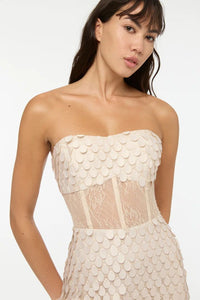 Hire MANNING CARTELL Supreme Extreme Strapless Gown in Chalk