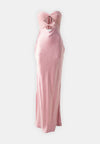 Hire BEC+ BRIDGE Halle Strapless Dress In Dusty Pink