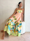 Hire ALEMAIS Mermaid Point Sundress in Guava