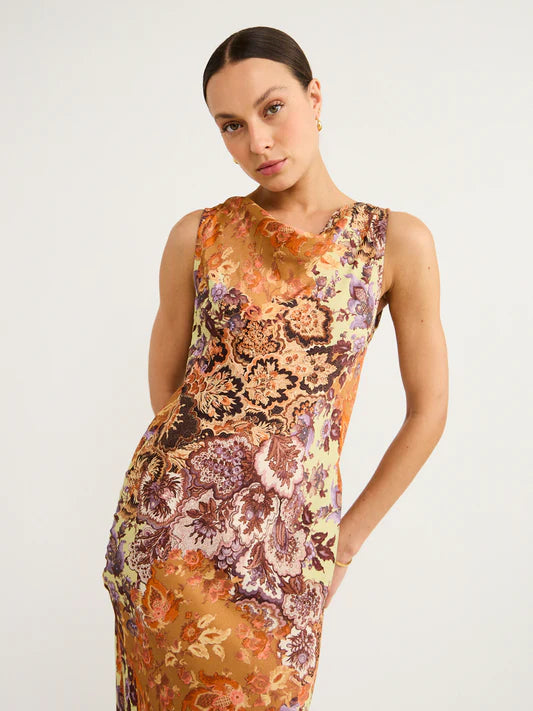 Hire HANSEN & GRETEL Emmery Dress in Brocade