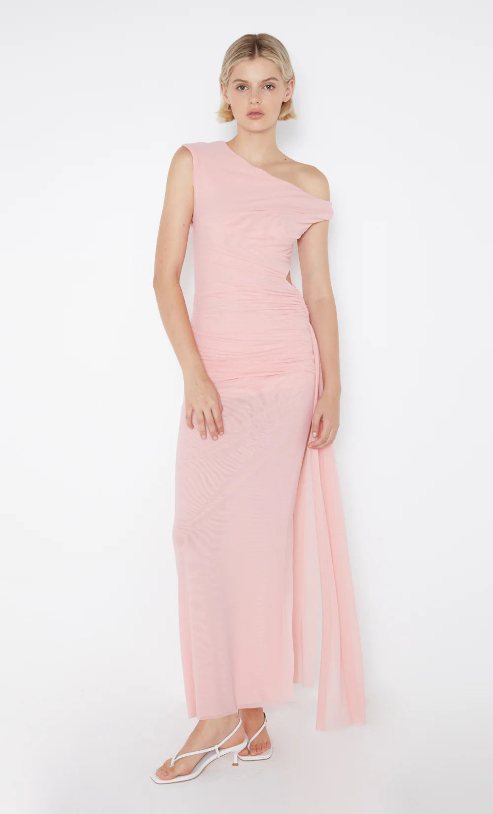 Hire BEC + BRIDGE Victoria Asym Dress in Pink