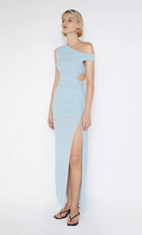 Hire BEC + BRIDGE Victoria Asym Dress in Sky Blue