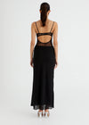 Hire BENNI Gabriel Maxi Dress in Black