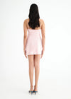 Hire BENNI Juliano Sequin Mini Dress in Candy Floss Pink