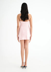 Hire BENNI Juliano Sequin Mini Dress in Candy Floss Pink