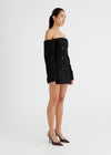 Hire BENNI Marcella Tailored Mini Dress in Black