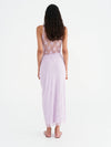 Hire BENNI Margot Lace Maxi Dress in Jacaranda Purple