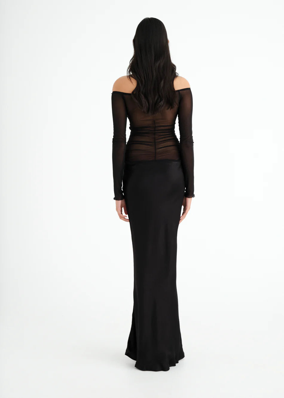 Hire BENNI Mayan Maxi Dress in Black