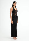 Hire BENNI Miko Maxi Dress in Black