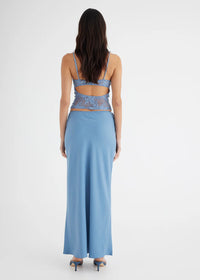 Hire BENNI Miko SET Skirt and Cami Top in Storm Blue