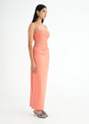 Hire BENNI Stefania Maxi Dress in Grapefruit