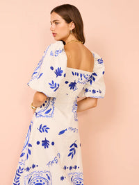 Hire BY NICOLA Camille S/S Maxi Dress In Le Soleil
