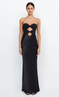 Hire Bec + Bridge Halle Strapless Dress In Black