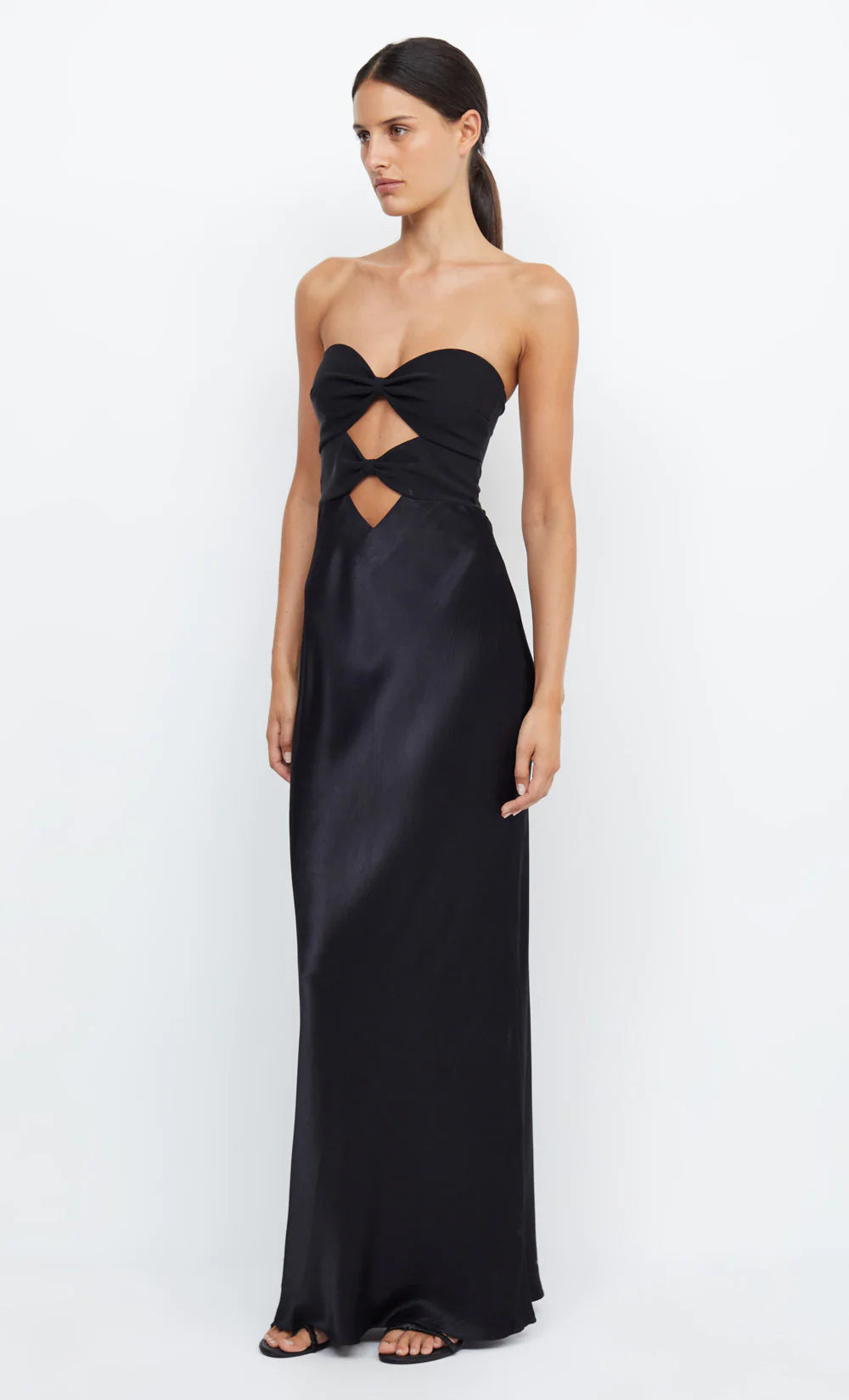 Hire Bec + Bridge Halle Strapless Dress In Black