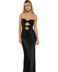 Hire Bec + Bridge Halle Strapless Dress In Black