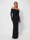 Hire EFFIE KATS Gwen Gown in Black