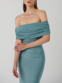 Hire EFFIE KATS Viela Gown in Eucalyptus