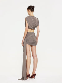 Hire EFFIE KATS Maisie Mini Skirt in Nutmeg