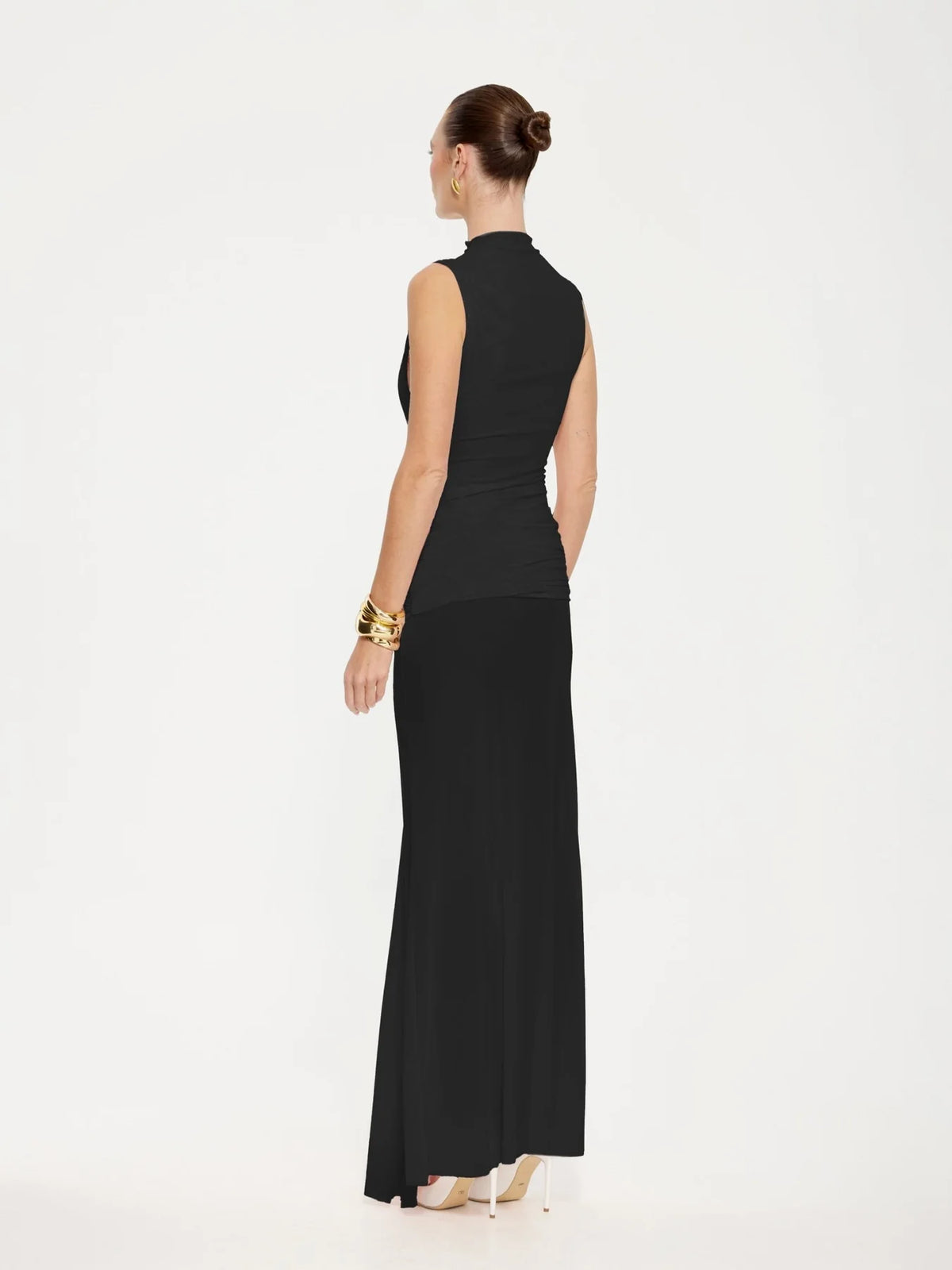 Hire EFFIE KATS Roza Maxi Dress in Black