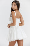 Hire HOUSE OF CB Pietra Cherry Corset Mini Dress in White