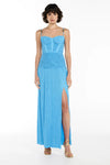 Hire MANNING CARTELL Double Time Pleat Dress In Cerulean Blue