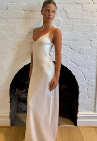 Hire MANNING CARTELL High Voltage Slip Dress in Nude Silver
