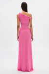 Hire MISHA Sisal Mesh Dress in Orchid Pink