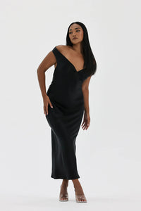 Hire NATALIE ROLT Bridget Dress in Black