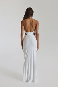 Hire Natalie Rolt Jasmine Dress in White