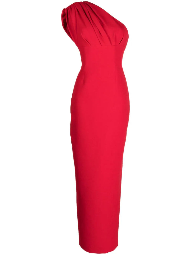 Hire RACHEL GILBERT Winnie Gown in Cherry Red