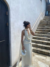 Hire RAPHAELLA SANTANTA Hera Dress in Beige Cream