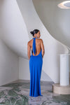 Hire SNEAKY LINK Saint Plunge Maxi Dress Sapphire