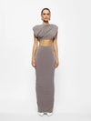 Hire EFFIE KATS Kayson Maxi Skirt in Nutmeg