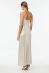 Hire MANNING CARTELL High Voltage Slip Dress in Nude Silver