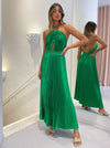 Hire L’IDEE Reveil Gown in Bright Green
