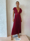 Hire L’IDEE Gala Gown in Ruby Red