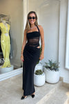 Hire BENNI Gina Maxi Dress in Black