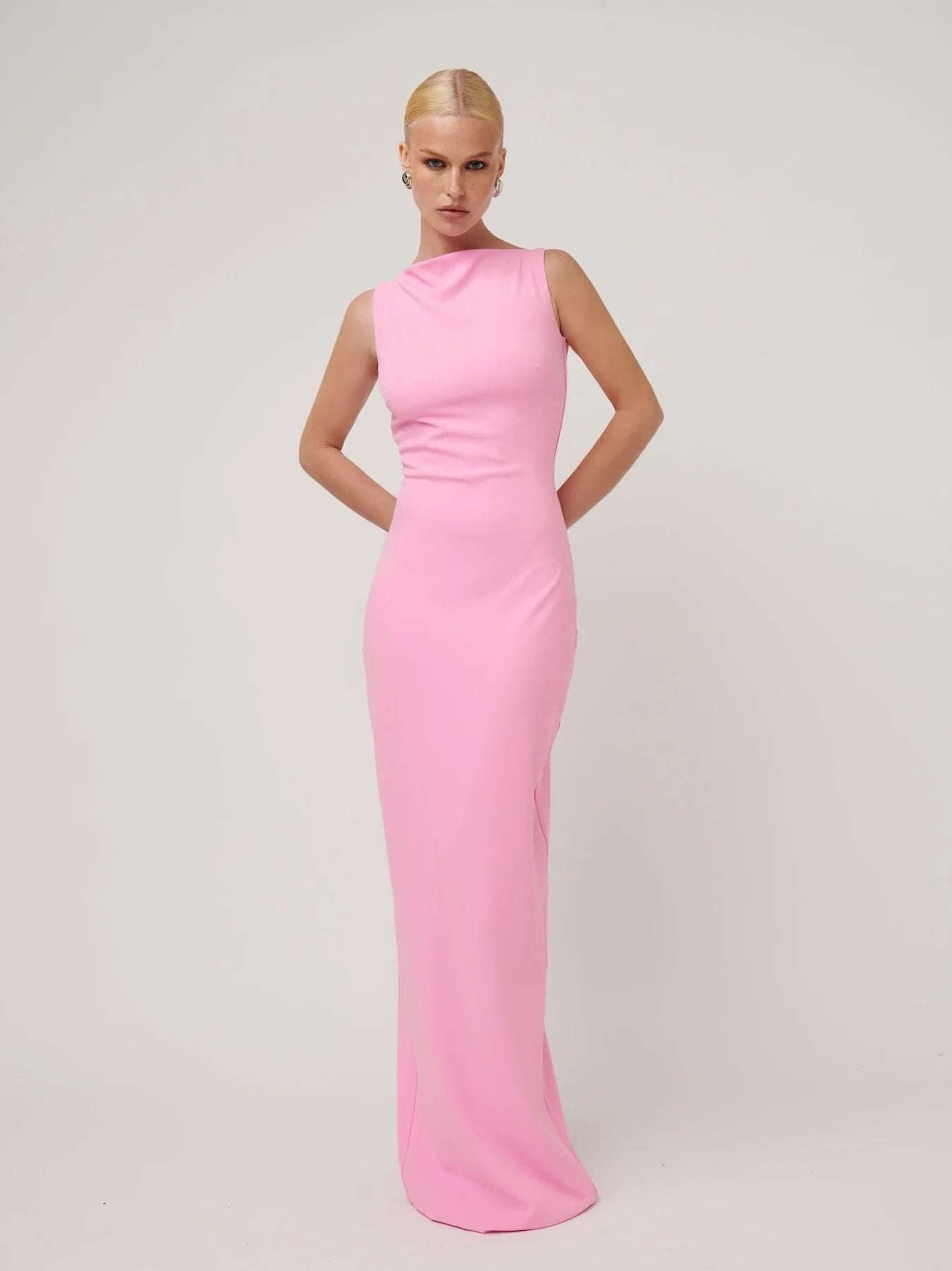 Hire EFFIE KATS Verona Gown in Fairy Floss Pink