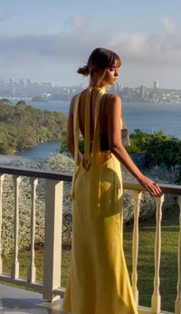 Hire I AM DELILAH. Margot Maxi in Daffodil Yellow
