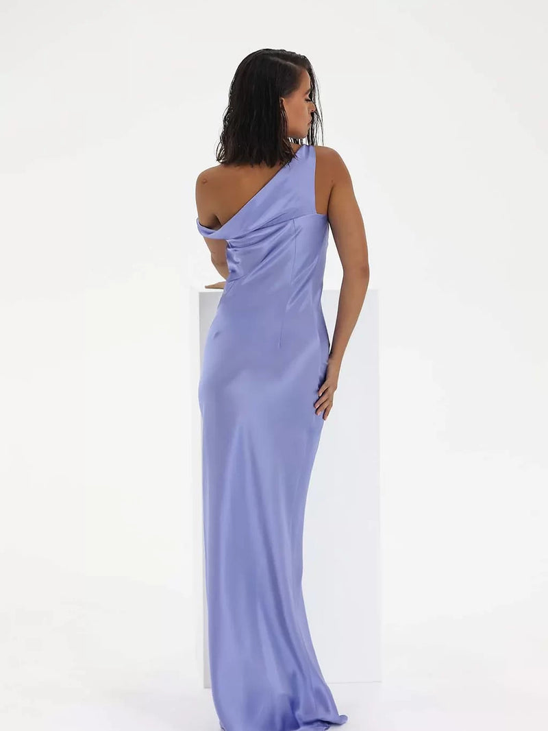 Hire NATALIE ROLT Monika Gown in Bluebell Purple
