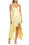 Hire Sorella Midi Dress in Canary Yellow