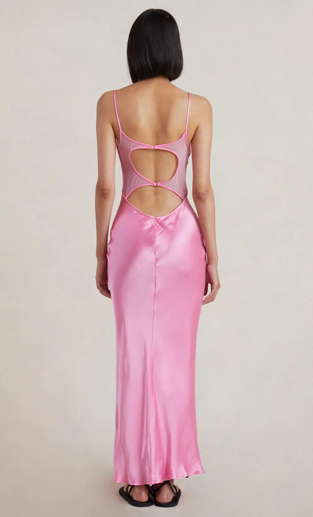 Hire Bec + Bridge Malyka Maxi Dress in Candy Pink