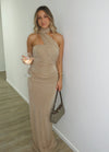 Hire TOJHA Iesha Dress in Champagne